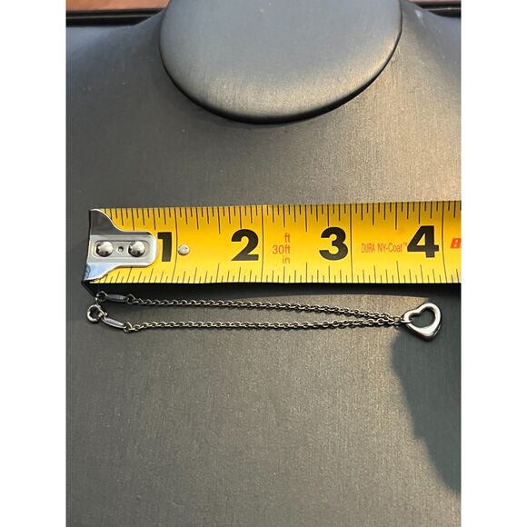 Tiffany and Co. Bracelet Peretti Open Heart Silver 925 - Picture 8 of 8